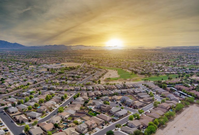 Family moving to Arizona contributing to the state's population growth and housing demand